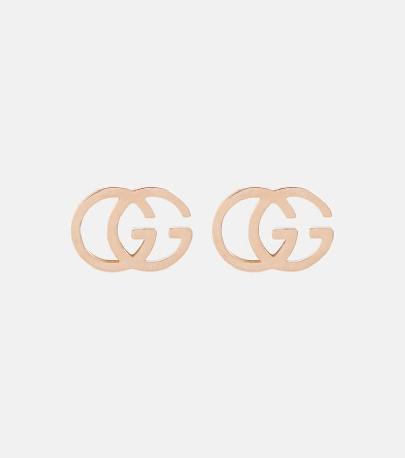 Gucci GG 18kt gold stud earrings