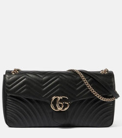 Gucci GG Marmont Medium leather shoulder bag | LYBSTORE