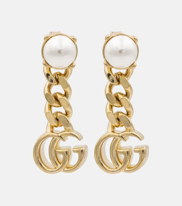 Gucci GG Marmont earrings | LYBSTORE