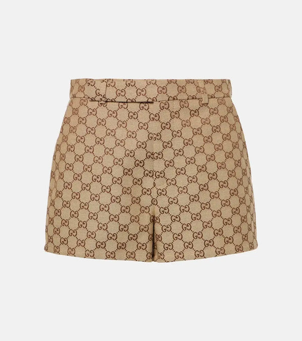 Gucci GG canvas cotton-blend shorts