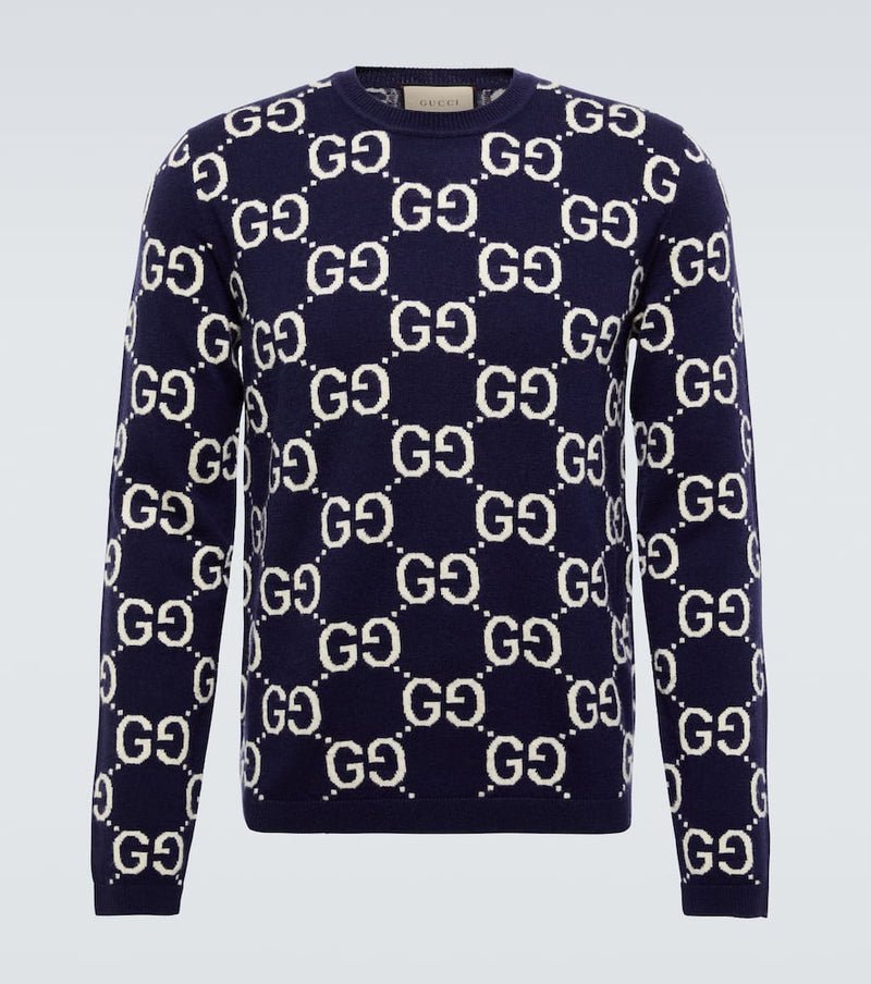 Gucci GG jacquard wool sweater