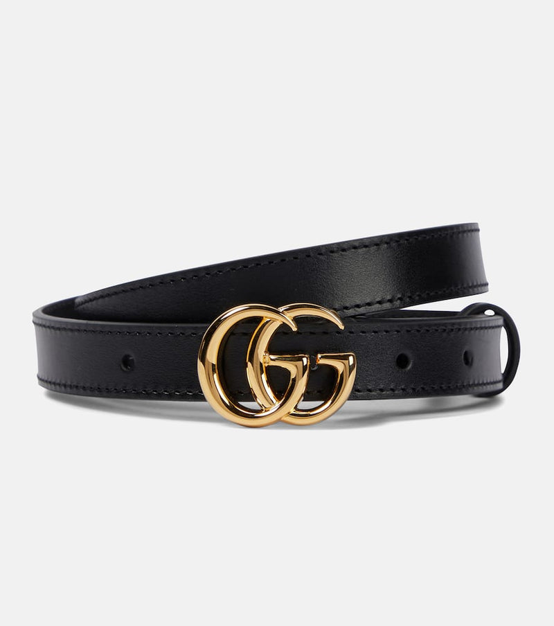 Gucci GG leather belt