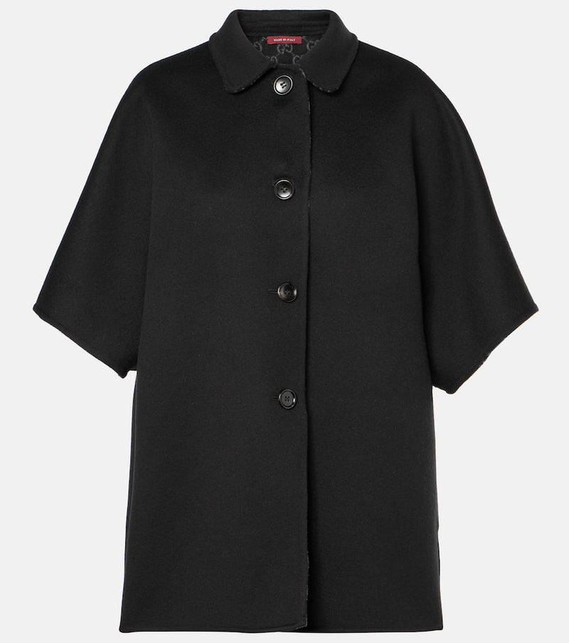 Gucci GG reversible wool and silk coat