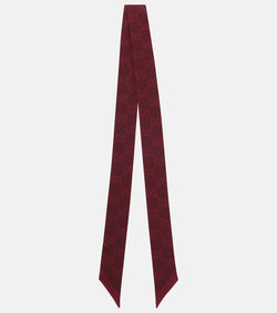 Gucci GG silk tie