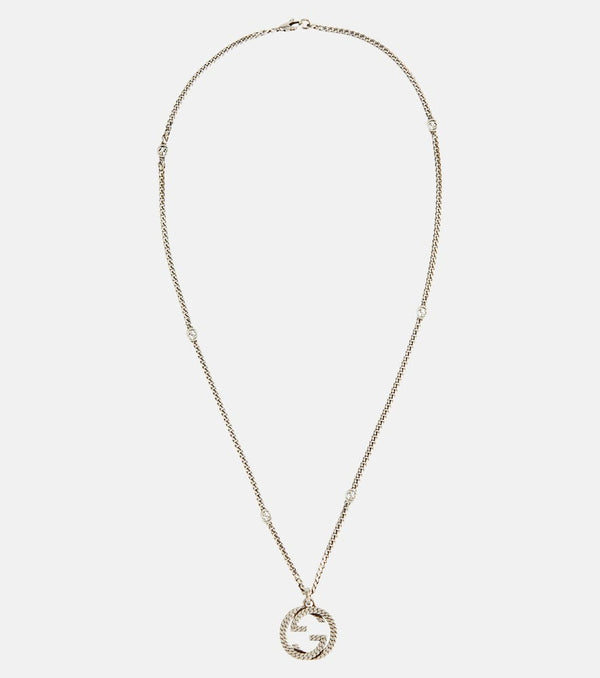 Gucci GG sterling silver necklace | LYBSTORE