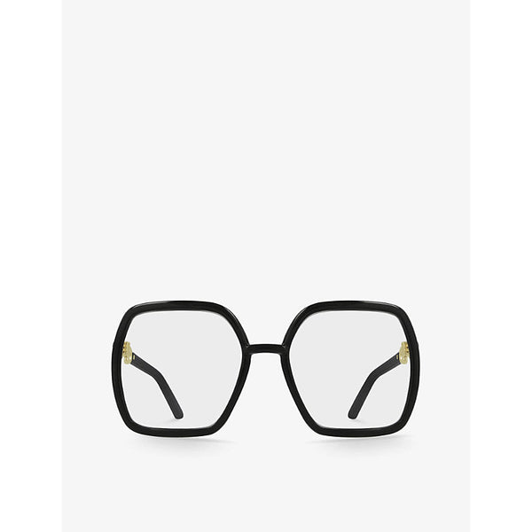 Gucci GG0890O rectangular-frame acetate glasses | LYBSTORE