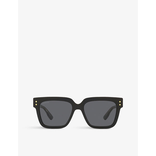 Gucci GG1084S square-frame acetate sunglasses | LYBSTORE