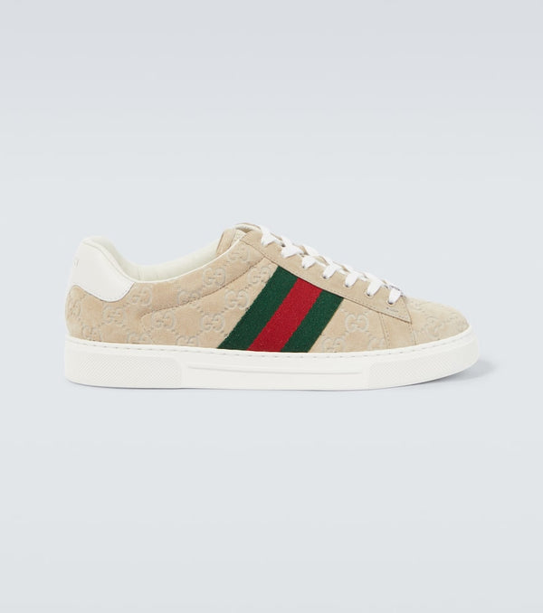 Gucci Gucci Ace suede sneakers