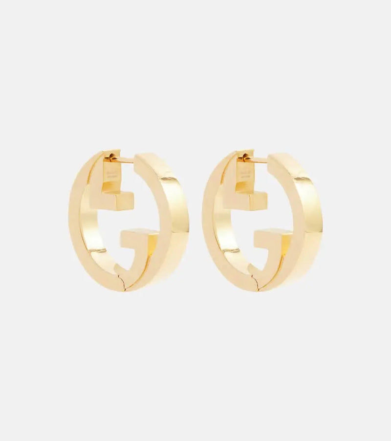 Gucci Gucci Blondie hoop earrings | LYBSTORE