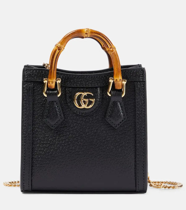 Gucci Gucci Diana Micro leather tote bag