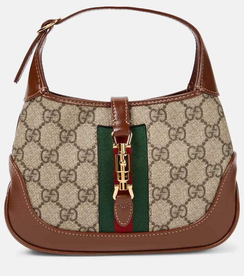 Gucci Gucci Jackie 1961 canvas shoulder bag | LYBSTORE