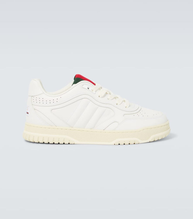 Gucci Gucci Re-Web leather sneakers