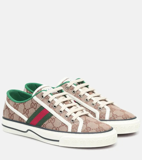 Gucci Gucci Tennis 1977 canvas sneakers | LYBSTORE