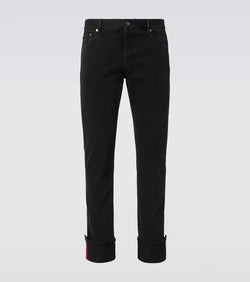 Gucci Gucci Web skinny jeans