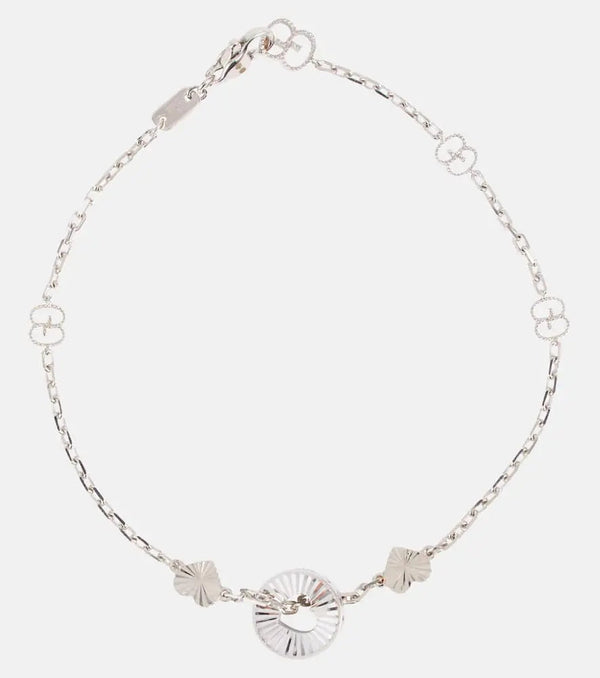 Gucci Icon 18kt white gold charm bracelet | LYBSTORE