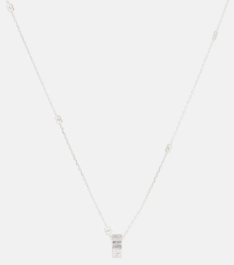 Gucci Icon 18kt white gold necklace | LYBSTORE