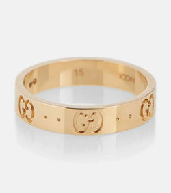 Gucci Icon 18kt yellow gold ring | LYBSTORE