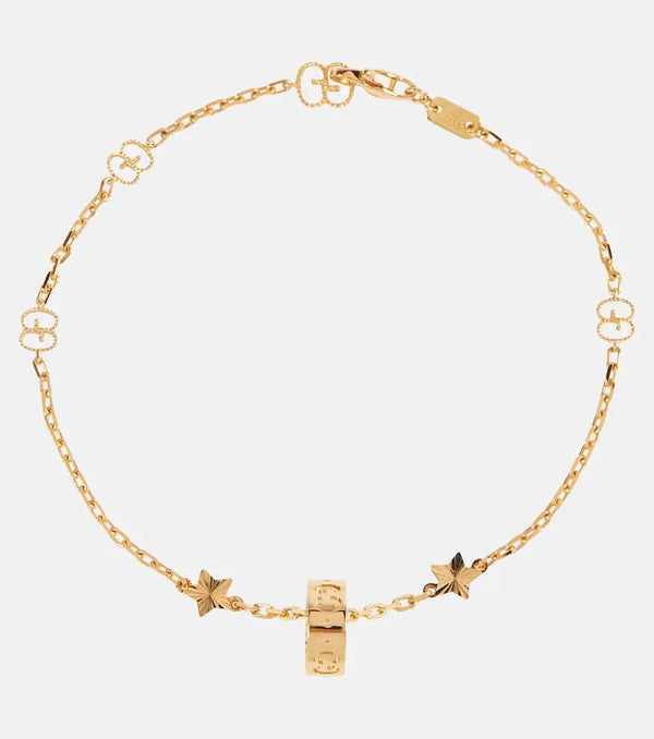 Gucci Icon Star 18kt yellow gold bracelet | LYBSTORE