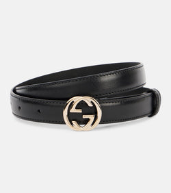 Gucci Interlocking G leather belt