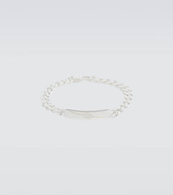 Gucci Interlocking G sterling silver bracelet