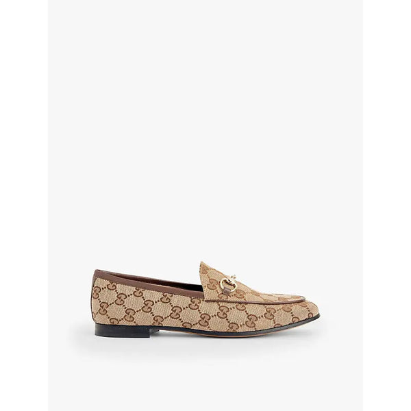 Gucci Jordaan GG canvas loafers