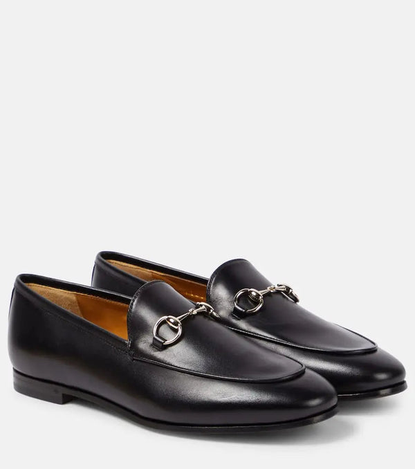 Gucci Jordaan Horsebit leather loafers | LYBSTORE