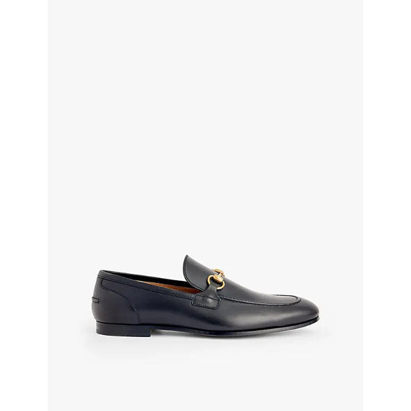 Gucci Jordaan horsebit-embellished leather loafers