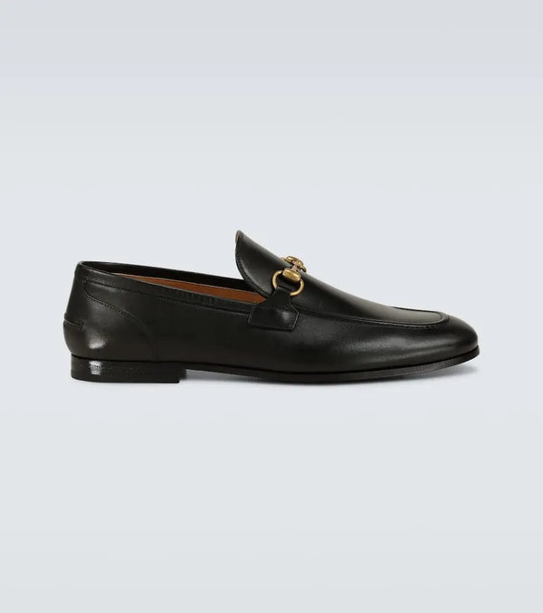 Gucci Jordaan leather loafers | LYBSTORE