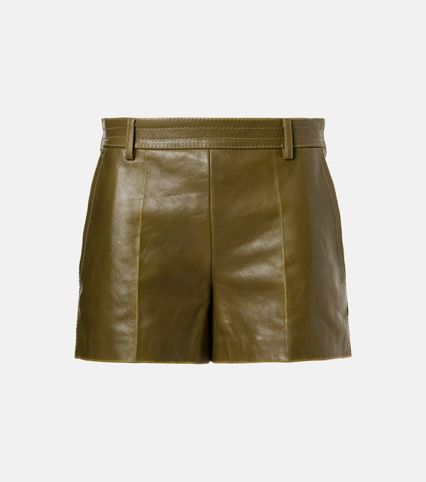 Gucci Leather shorts