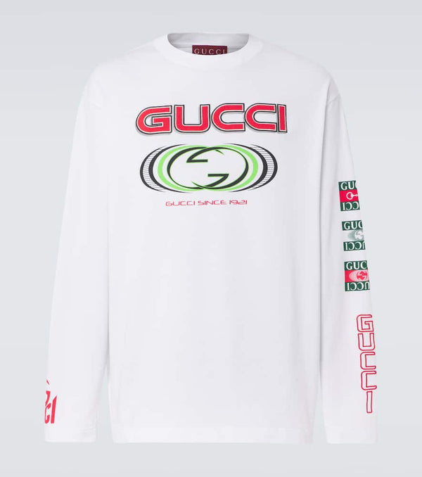 Gucci Logo cotton jersey T-shirt