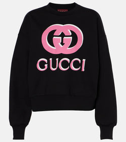 Gucci Logo cotton sweatshirt