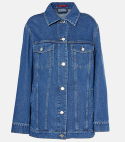 Gucci Logo denim overshirt