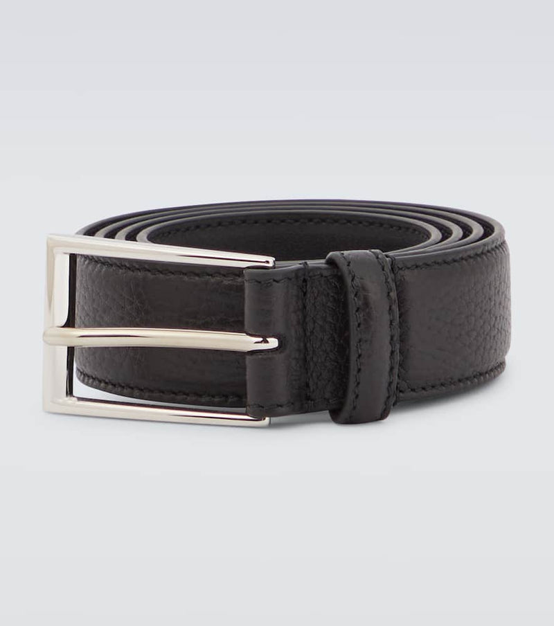 Gucci Logo leather belt