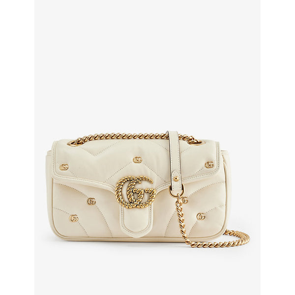 Gucci Marmont quilted-leather cross-body bag | LYBSTORE