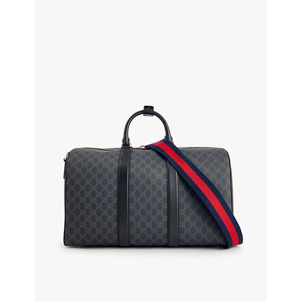 Gucci Monogram-print coated-canvas duffle bag | LYBSTORE