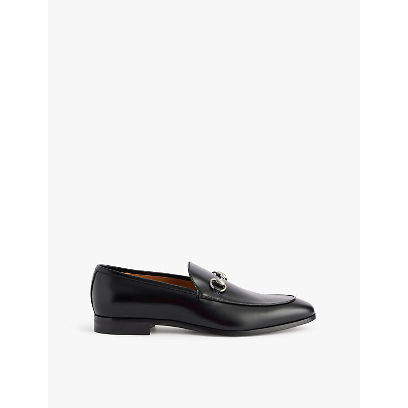 Gucci Next Horsebit hardware leather loafers