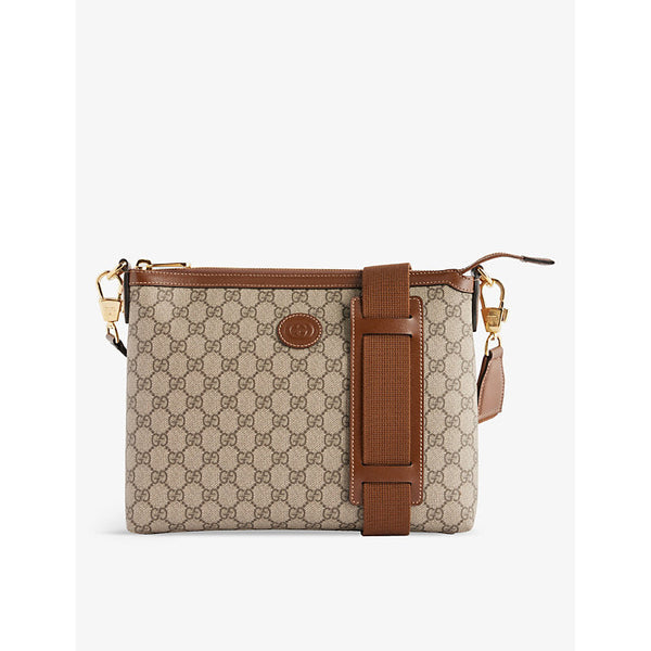 Gucci Ophidia GG canvas cross-body messenger bag | LYBSTORE