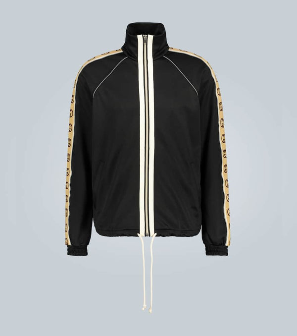 Gucci Oversized technical jersey jacket