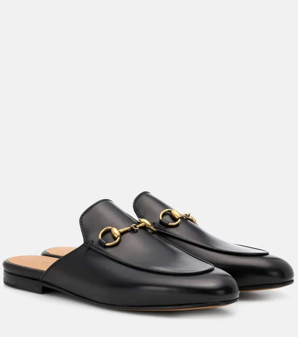 Gucci Princetown leather slippers | LYBSTORE