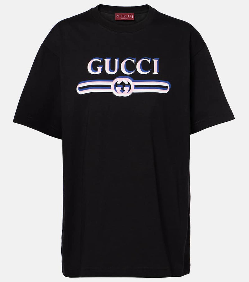 Gucci Printed cotton jersey T-shirt