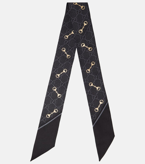 Gucci Printed silk scarf