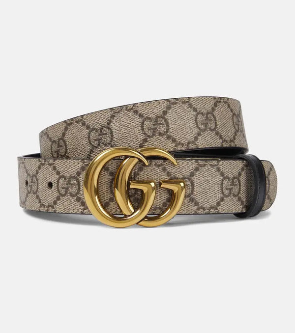 Gucci Reversible GG Supreme canvas belt | LYBSTORE