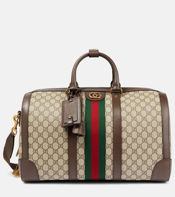 Gucci Savoy Large GG Supreme duffle bag | LYBSTORE