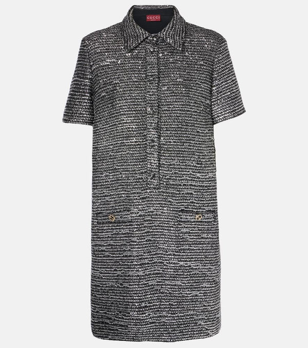 Gucci Sequined polo dress