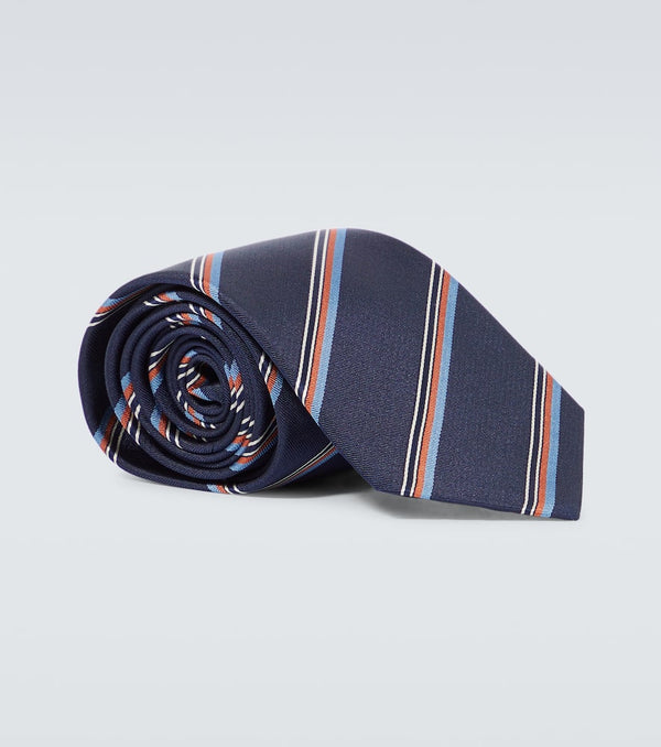 Gucci Striped silk tie