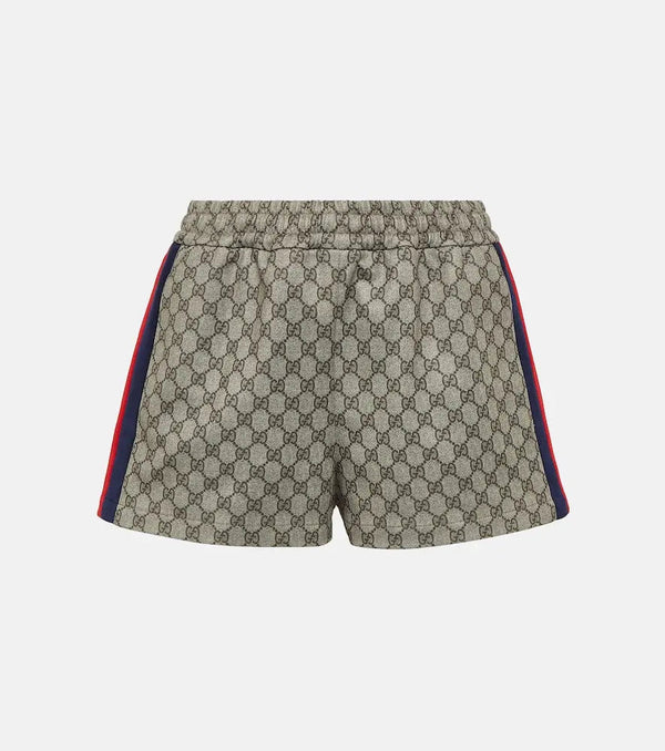 Gucci Web Stripe GG jersey shorts | LYBSTORE