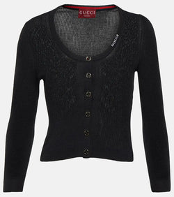 Gucci Wool and silk cardigan | LYBSTORE