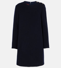 Gucci Wool-blend bouclé sweater dress