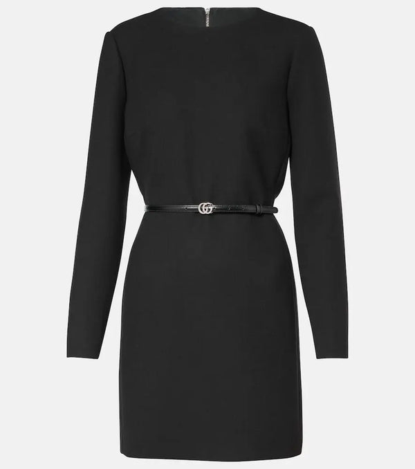 Gucci Wool crêpe minidress