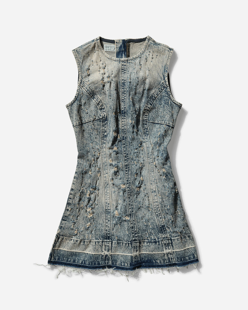 Guess USA Women s Distressed Mini Dress Flight Sanded Wash